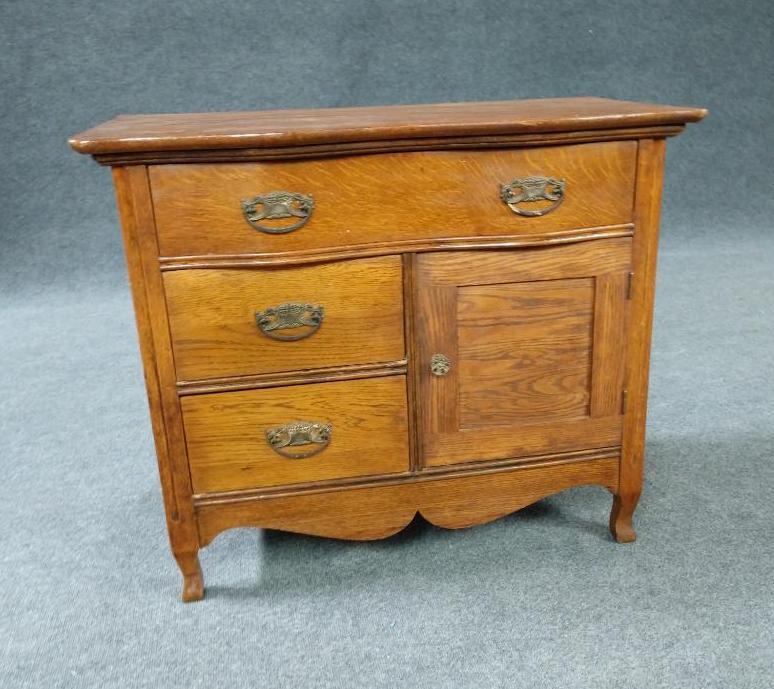 Antique Oak Cabinet