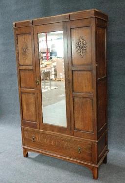 Antique English Armoire