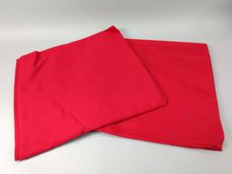48 NEW Trifecta Linens Red 72in X 72in Tablecloths