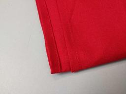 48 NEW Trifecta Linens Red 72in X 72in Tablecloths