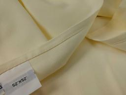 100 NEW Trifecta Linens Ivory 52in x 52in Tablecloths