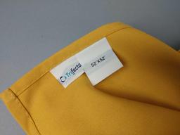 50 NEW Trifecta Linens Yellow 52in X 52in Tablecloths