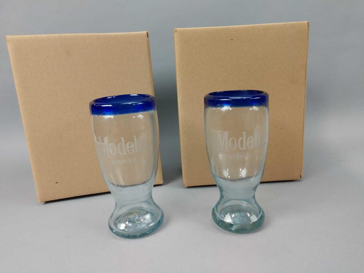 64 NEW 2 Piece Modelo Especial Beer Glass Sets