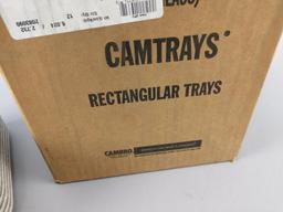 2 NEW Cases Of Cambro CamTrays