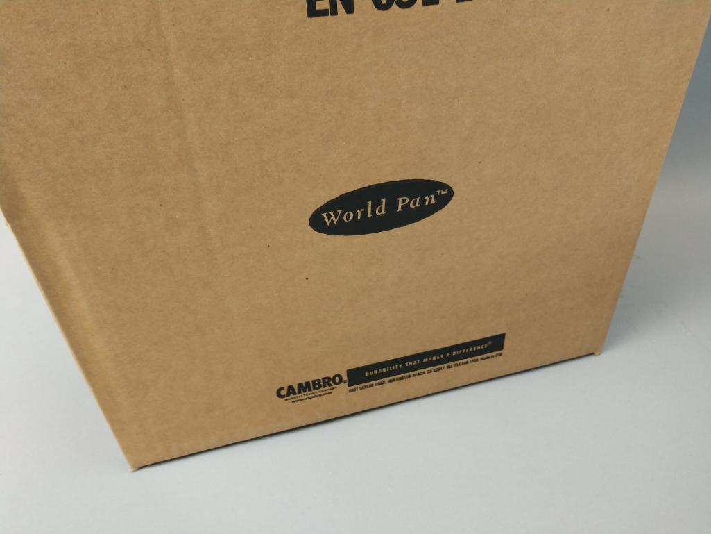 5 NEW Cases Of Cambro Food Pans