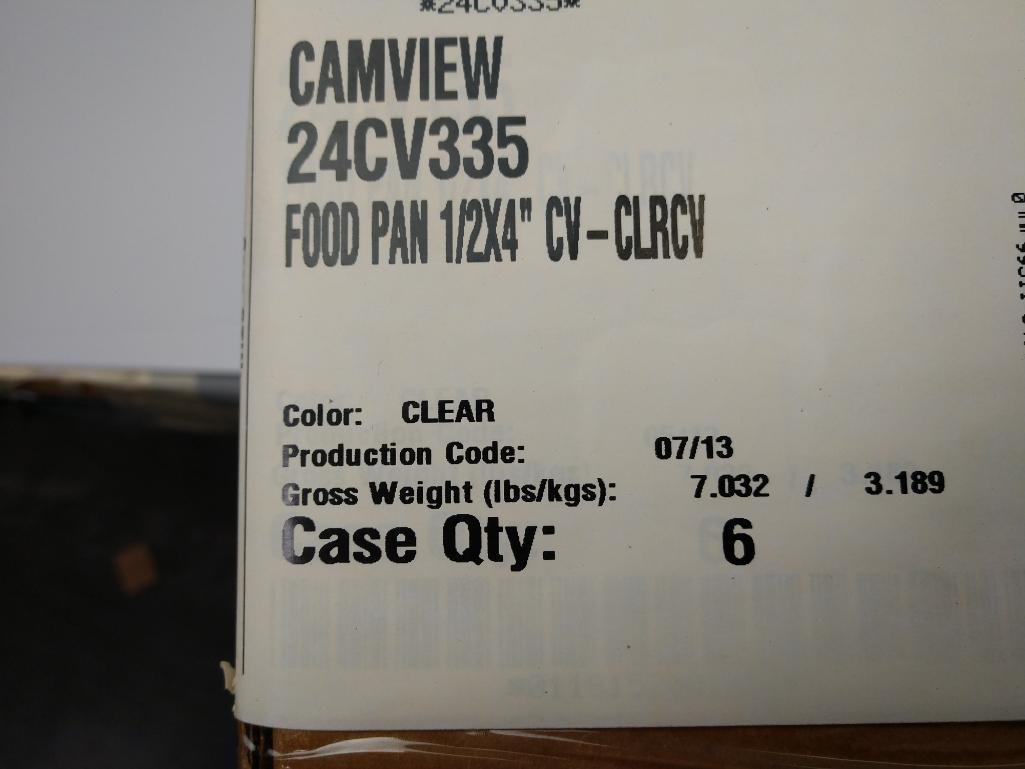 5 NEW Cases Of Cambro Food Pans