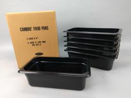 5 NEW Cases Of Cambro Food Pans