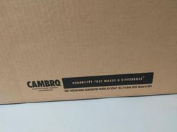 4 NEW Case Of Cambro Food Pans