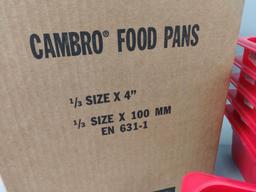 63 NEW Cases Of Cambro Food Pans