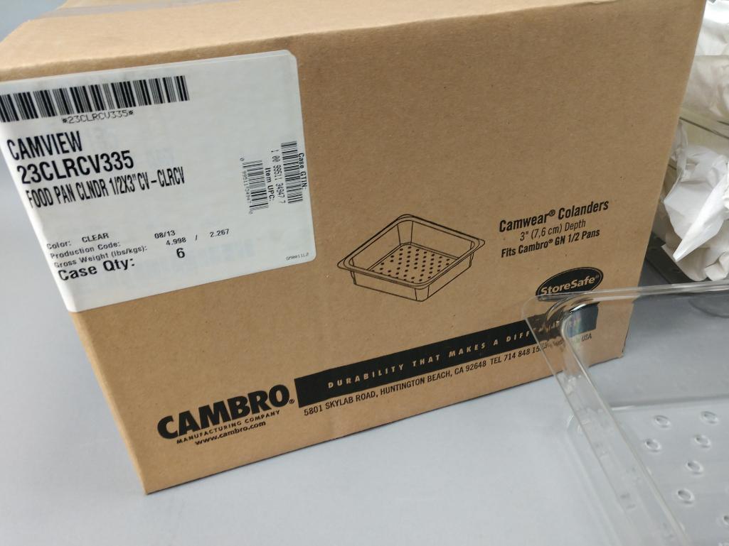 45 NEW Cases Of Cambro Food Pans
