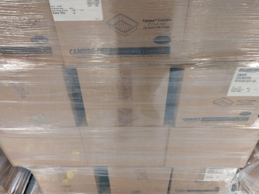 45 NEW Cases Of Cambro Food Pans