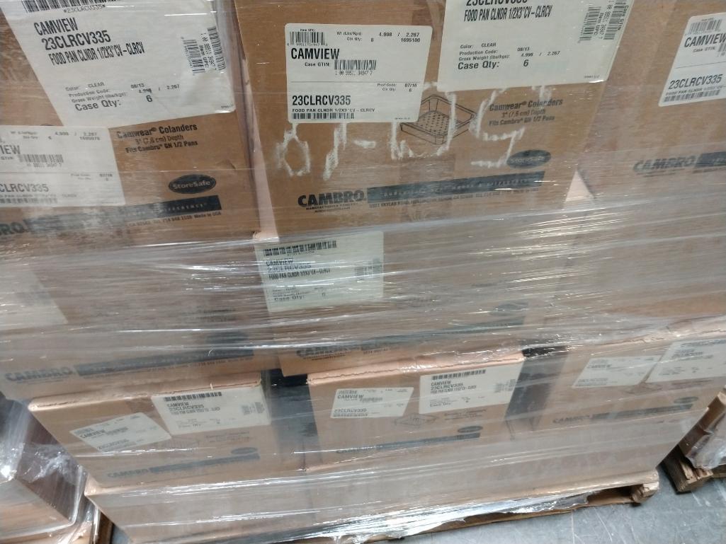 45 NEW Cases Of Cambro Food Pans