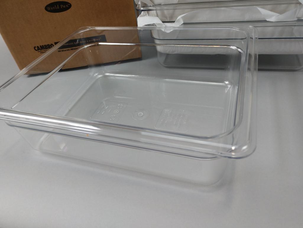 40 NEW Cases Of Cambro Food Pans