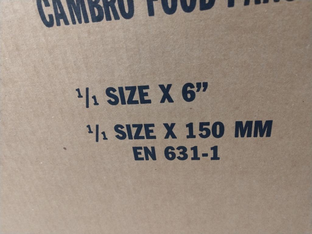 15 NEW Case Of Cambro Food Pans