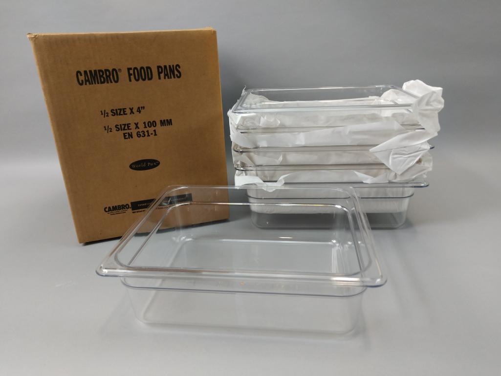 44 NEW Cases Of Cambro Food Pans