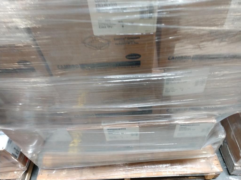 48 NEW Cases Of Cambro Food Pans