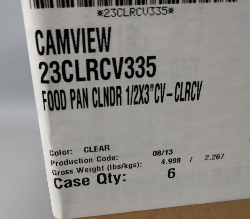 48 NEW Cases Of Cambro Food Pans