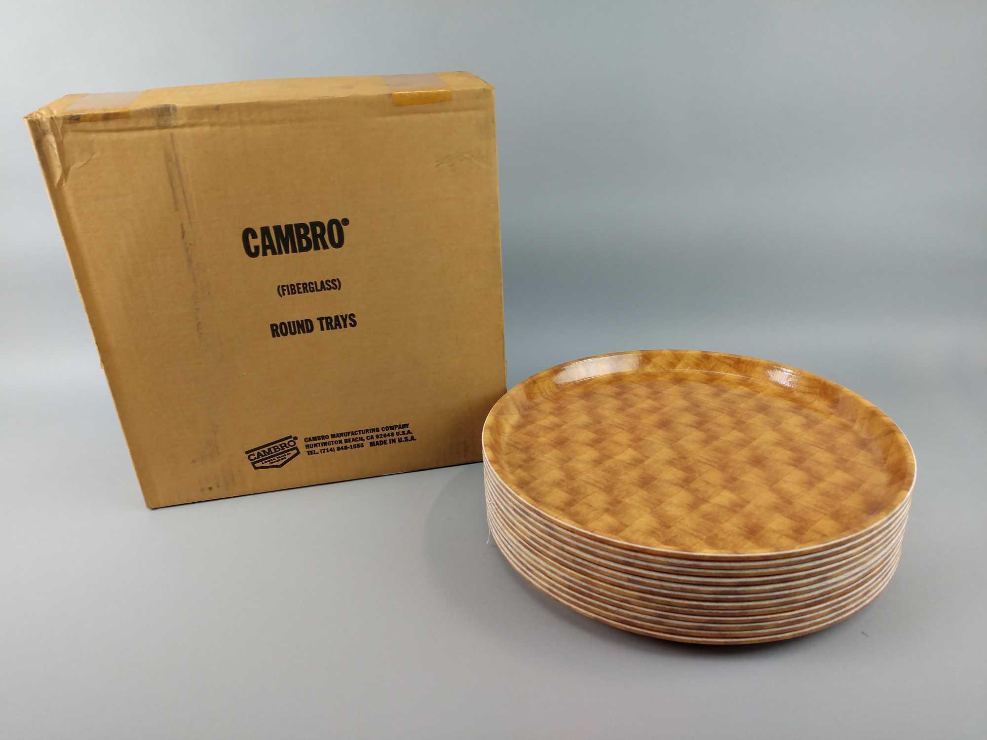 74 NEW Cases Of Cambro Food Trays