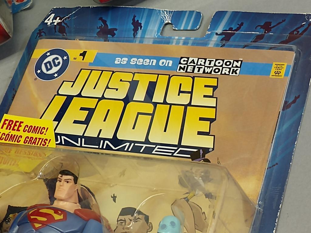 3 DC Comics Justice League Action Figure Sets