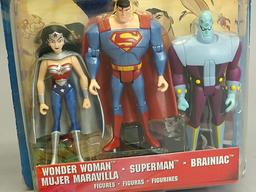 3 DC Comics Justice League Action Figure Sets