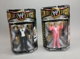 2 WWE Classic Wrestling Action Figures