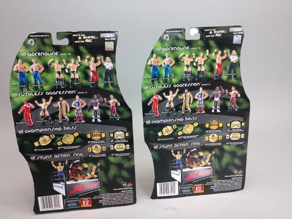 2 WWE Wrestling Action Figures