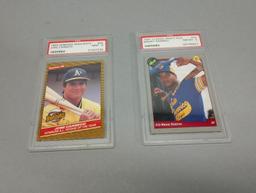 2 PSA Graded Baseball Cards