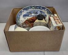 Box Full of Assorted Kitchen Items