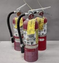 3 Fire Extinguishers