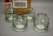 8 NEW Mini Glass Jug Vases - Green - Hearth & Hand with Magnolia