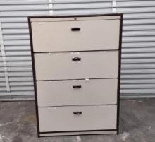 4 Drawer Lateral File Cabinet