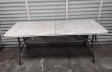 Plastic 6ft Folding Table