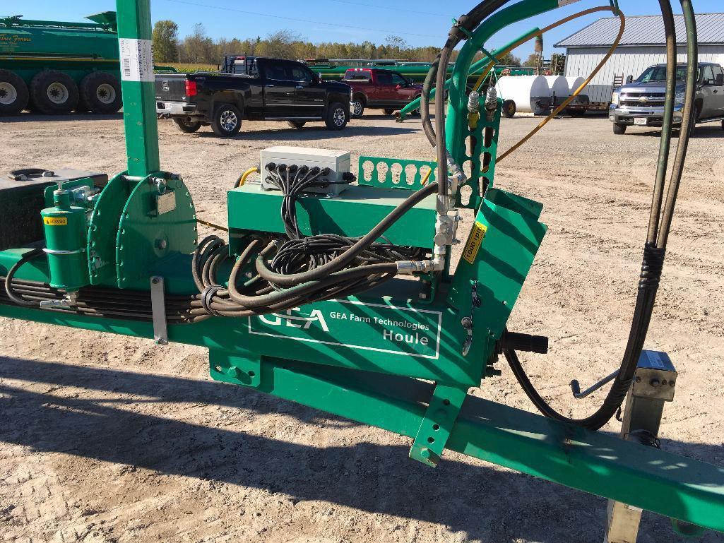 2015 Houle AP-L-52 Wall Walker Lagoon Agi pump w/ Canimex remote control; s/n CAA2-1505742.