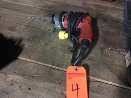 Milwaukee 1/2" drill.