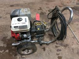 Airlessco PWD 2500-5 high pressure washer; Honda 11hp gas engine.