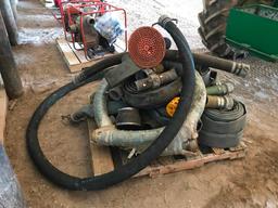 3in suction hose.