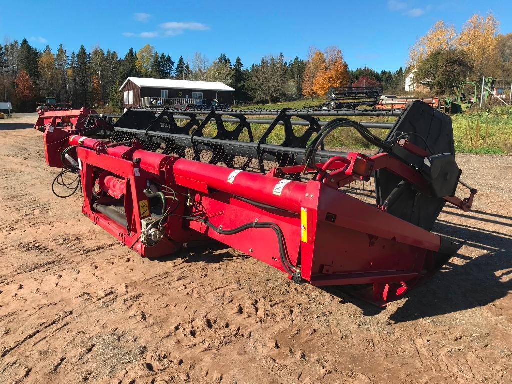 2002 Case IH 1052 21ft rigid draper grain head; hyd fore & aft; s/n CCC0011453.