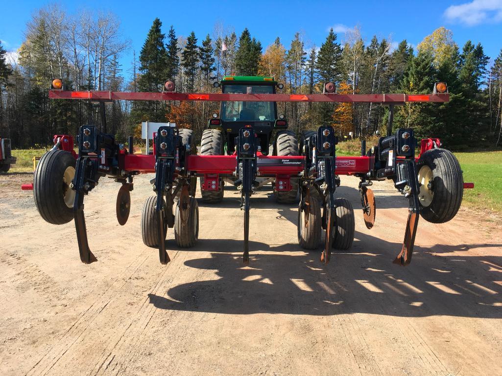 2014 Brillion ZS5302 Zone Commander 5-shank disc ripper; mounted on Elk Creek 3PTC 250 3pt cart;