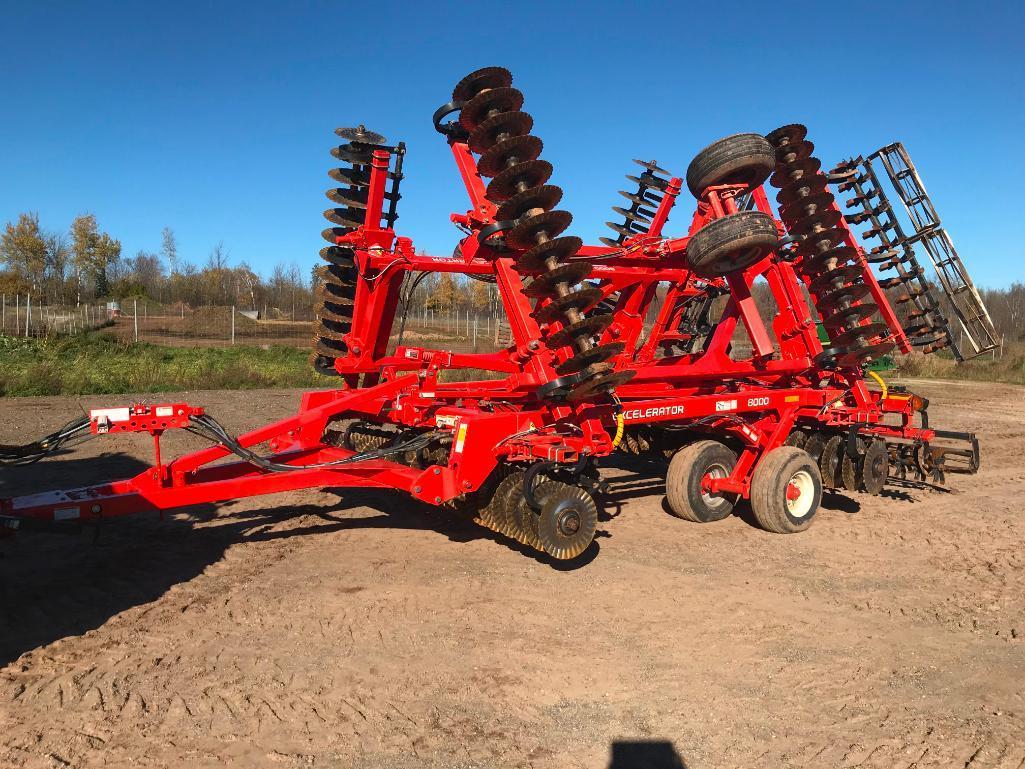 2014 Kuhn Excelerator 8000 vertical till high speed disk; 30ft; hyd cushion hitch; rock flex; Star