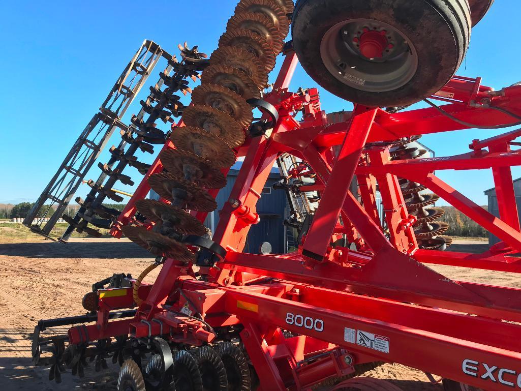 2014 Kuhn Excelerator 8000 vertical till high speed disk; 30ft; hyd cushion hitch; rock flex; Star