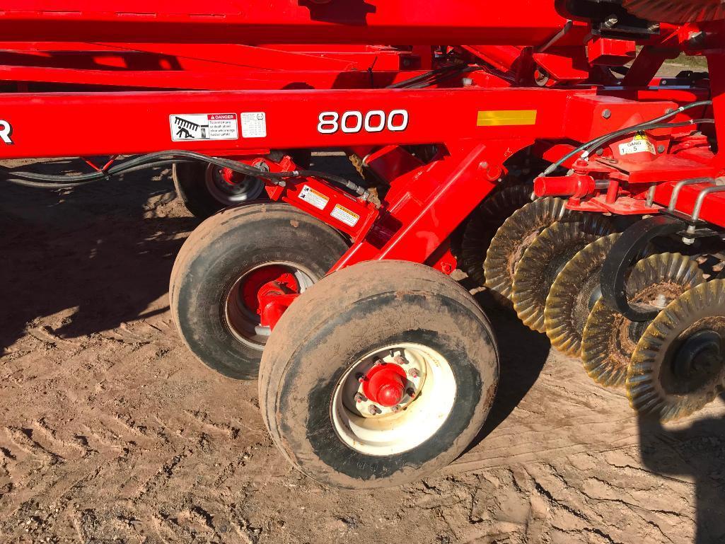 2014 Kuhn Excelerator 8000 vertical till high speed disk; 30ft; hyd cushion hitch; rock flex; Star