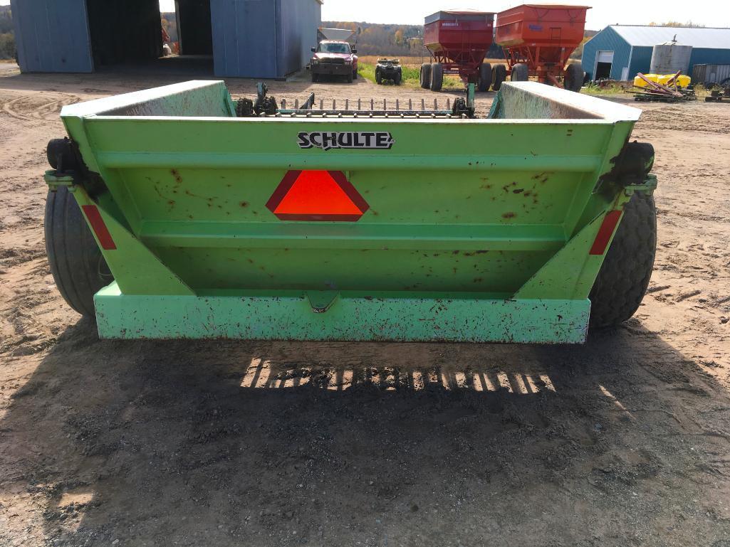 2006 Schulte Jumbo RS320 rock picker; 4-bat reel; hyd dump box; hyd drive; s/n 9001266605.