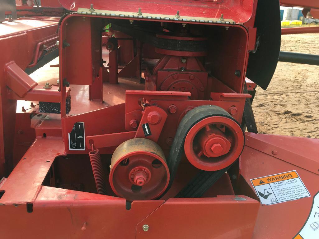 2004 New Holland 1432 discbine; 13ft cut; impeller conditioning; 2pt. swivel hitch; s/n 1220521.