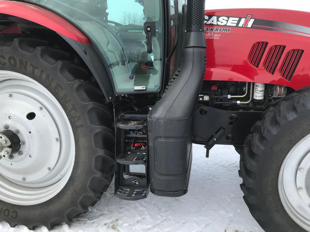 2013 Case IH Maxxum 125 tractor; CHA; MFD; powershift trans; 380/90R46 rear tires; 320/85R34 front