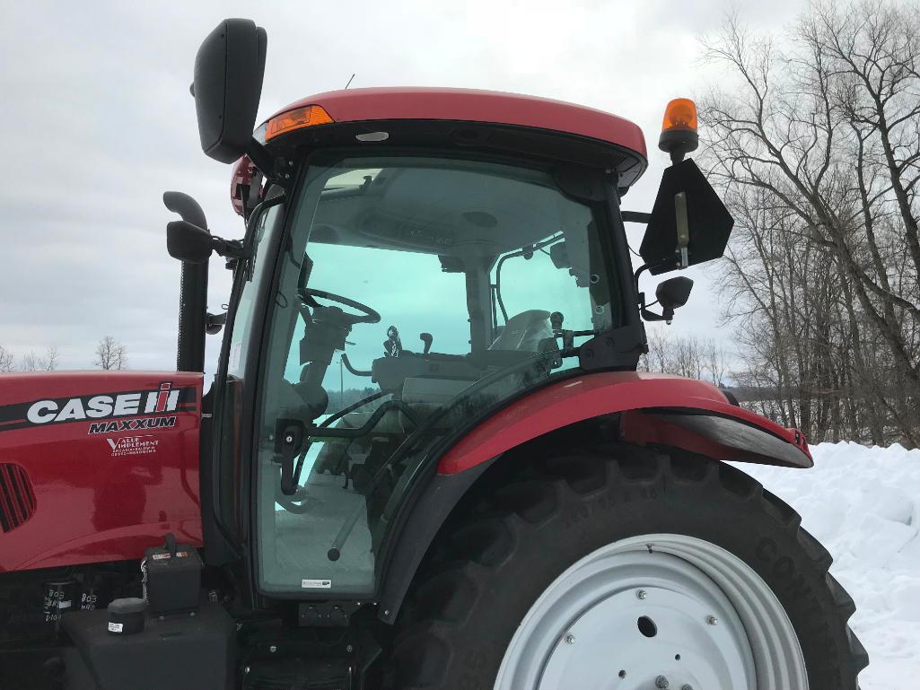 2013 Case IH Maxxum 125 tractor; CHA; MFD; powershift trans; 380/90R46 rear tires; 320/85R34 front