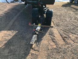 Custom Built 30ft tandem axle head wagon; front dolly wheels; transport lights; 225/75R16 tires.