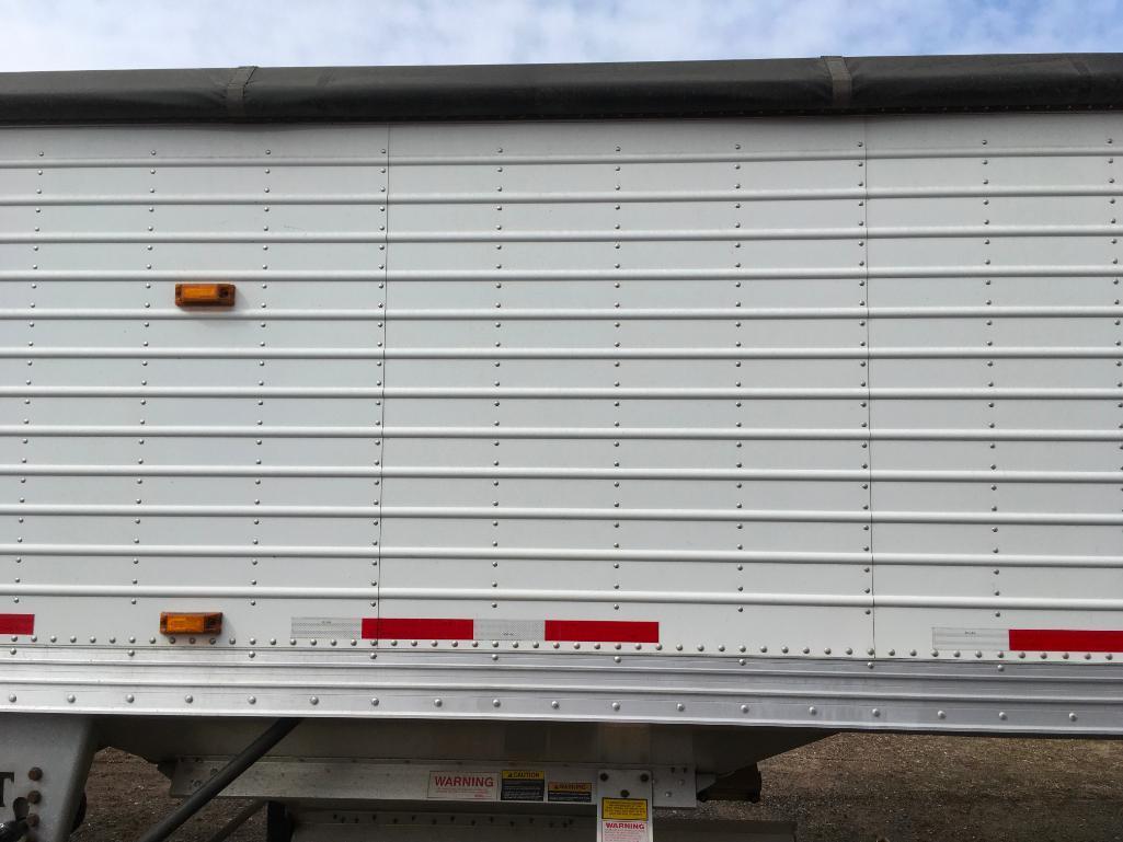 2012 Timpte Super Hopper 42ft grain trailer; air ride suspension; Shur-Lok tarp; 66in sides; 96in
