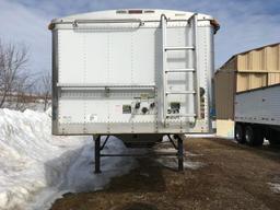 2007 Timpte Super Hopper 42ft grain trailer; air ride suspension; Shur-Lok tarp; 66in sides; 96in