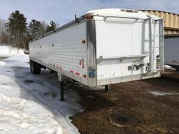 2007 Timpte Super Hopper 42ft grain trailer; air ride suspension; Shur-Lok tarp; 66in sides; 96in