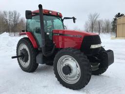 2001 Case IH MX170 tractor; CHA; MFD; 16-speed powershift trans; 14.9 x 46 rear tires; 320/85R34